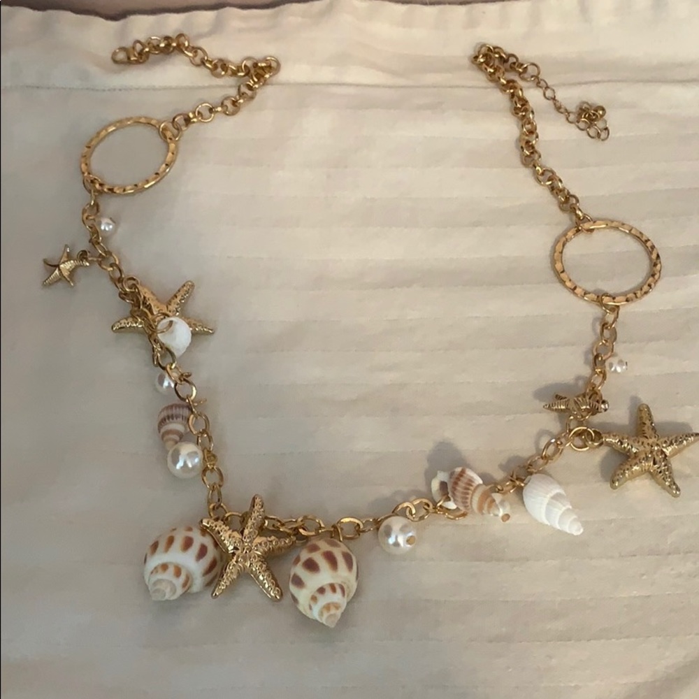 Seashell necklace